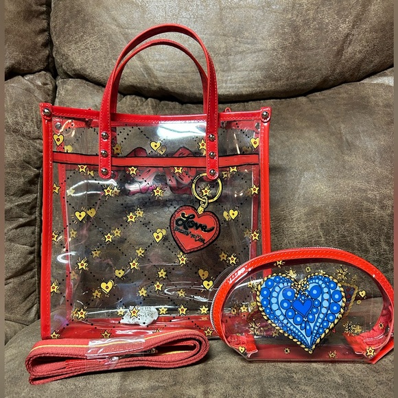 Brighton Handbags - Brighton Tom Clancy Celebrate Tote Pouch Set NWOT